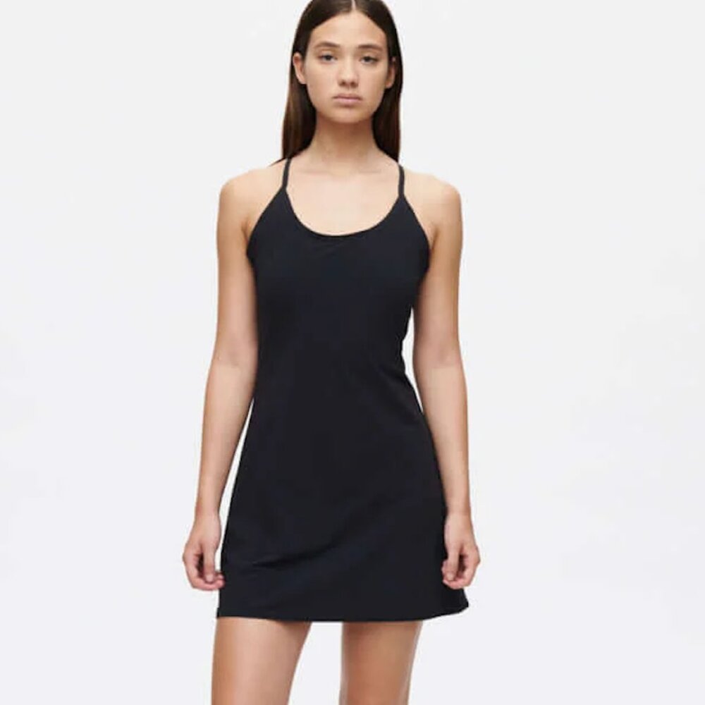 Outdoor Voices Exercise Dress - Black [Medium] - NWOT